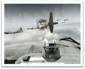A group of airplanes in the sky

AI-generated content may be incorrect.